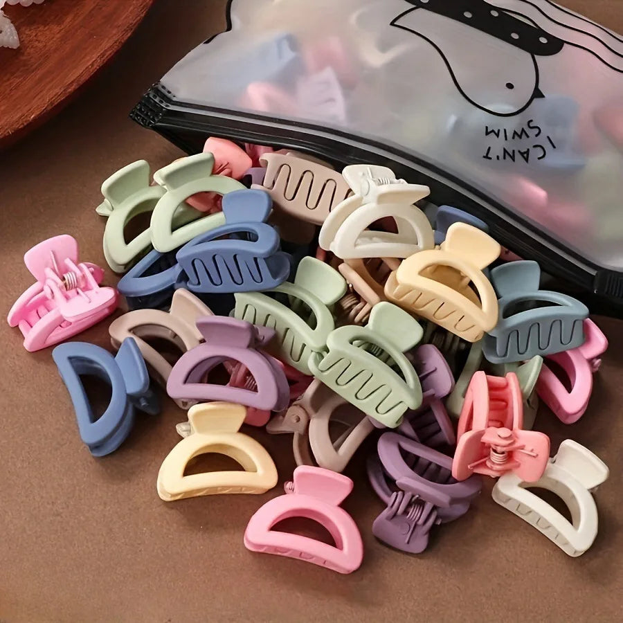 Chic Matte Hair Claw Clips