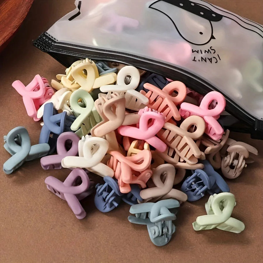 Chic Matte Hair Claw Clips