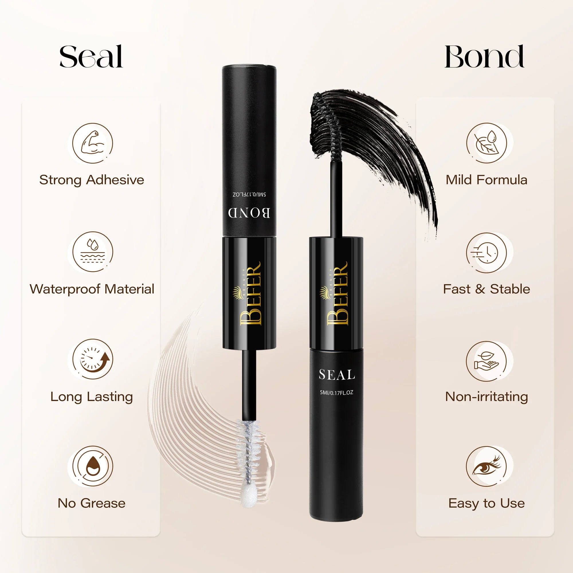BEFER Lash Bond & Seal Duo