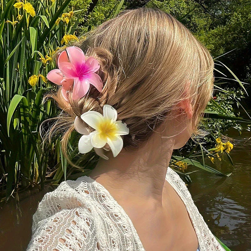 Bohemian Flower Hair Clips