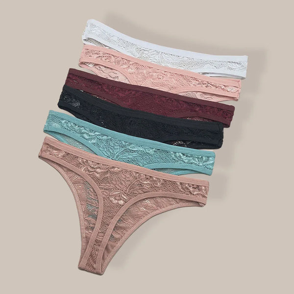 Moonlight Lace G-String Set